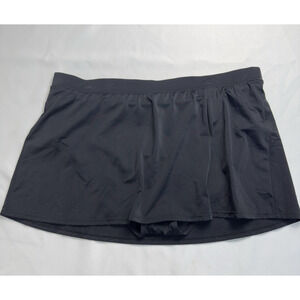 Bal Harbour Swim Skirt Womens XL (16-18) Black